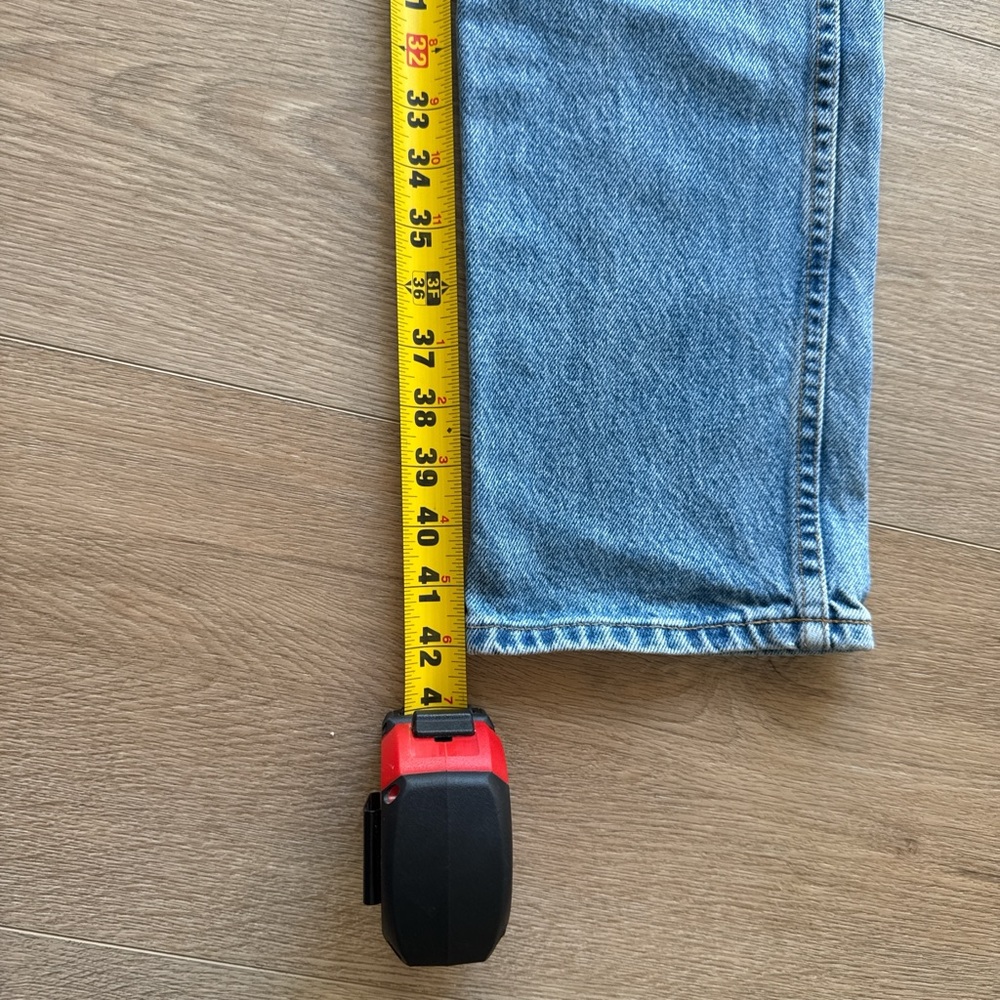 Levi's student orange tab 80s Straight Leg Jeans - Picture 8 of 8